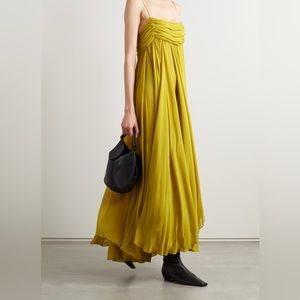 Khaite Lally Dress - Yellow 4